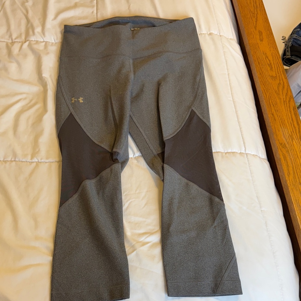 Under Armour Charcoal and Dark Gray Leggings